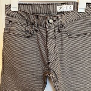 Gustin #226 ITALY HOUNDSTOOTH 5 POCKET, skinny fit